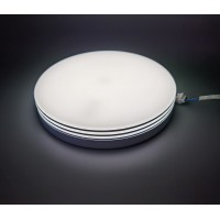 Светодиодный светильник 36 Вт накладной круглый 5000К IP65 Silver