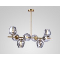Люстра бронзовая  8 Жемчужин Е 27 850х780мм 