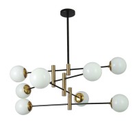 Люстра Баланс-8 Е27 стекло 850х820мм