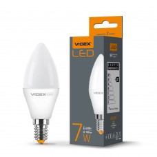LED лампа VIDEX  C37e 7W E14 4100K