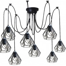 Люстра паук на семь плафонов  NL 538-7  MSK Electric