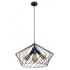 Люстра в стиле лофт MSK Electric NL 3329-3 подвесной светильник на три лампы