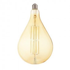 Лампа винтажная светодиодная (ретро)  Filament led TOLEDO  8W 2200K Янтар  E27