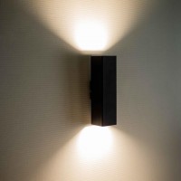 Светильник настенный бра под две лампы квадрат Е27 SQ 2206 MSK Electric