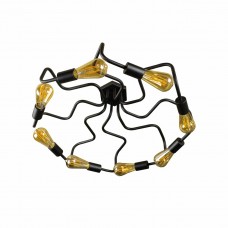 Люстра лофт на восемь ламп паук NL5526-8  MSK Electric