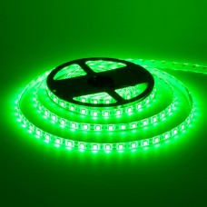 Светодиодная лента 12В зеленая 60led/m smd5050 IP20, 5м